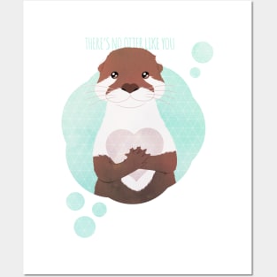 There's no Otter like you Posters and Art
